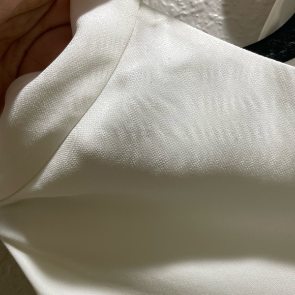 Simkhai Amiyah Halter Jumpsuit- White - Picture 5 of 7